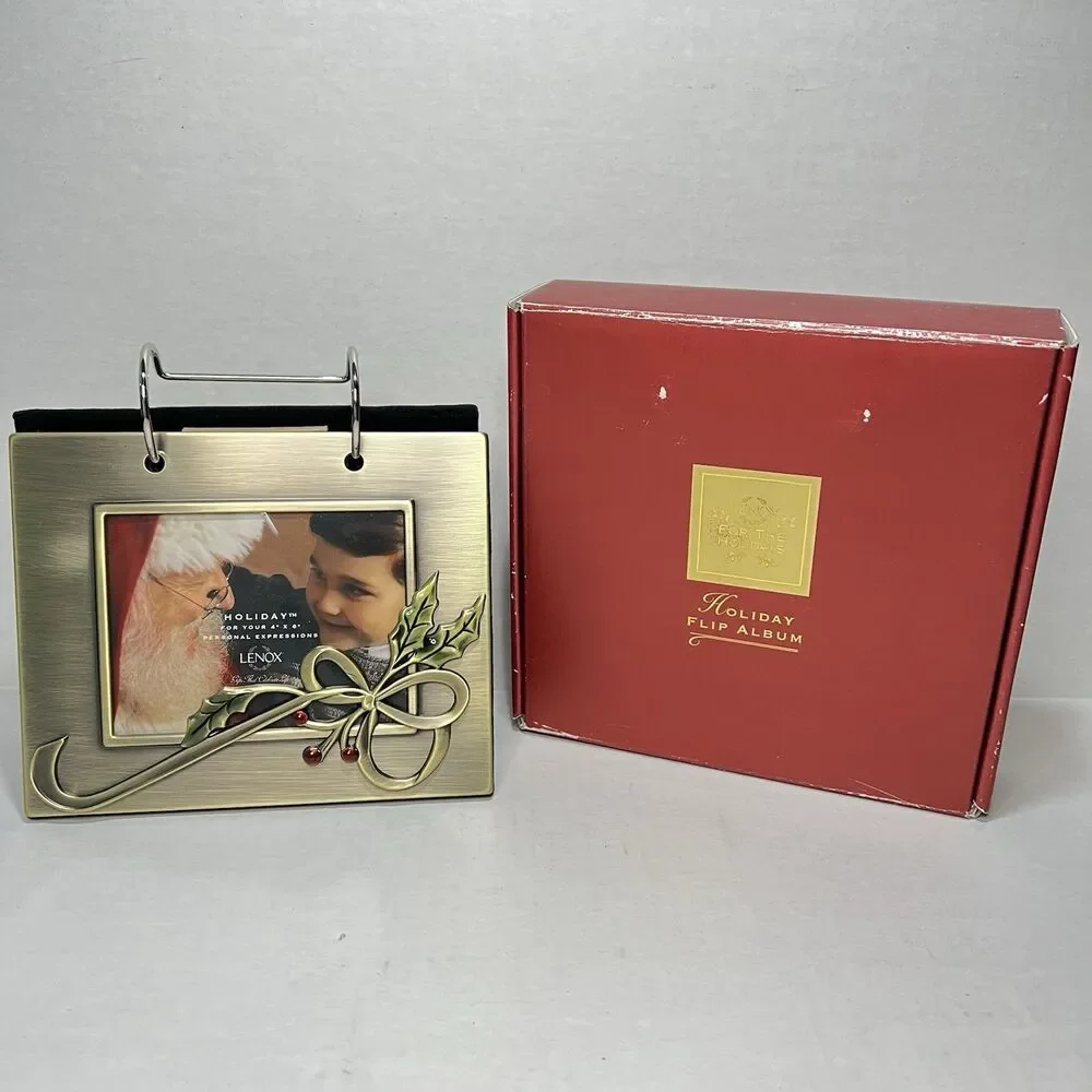 Lenox For The Holidays Brassplate Finish 4x6